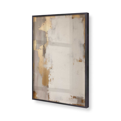 [Color:Weathered Zinc], Picture of art in a Weathered Zinc frame of the corner