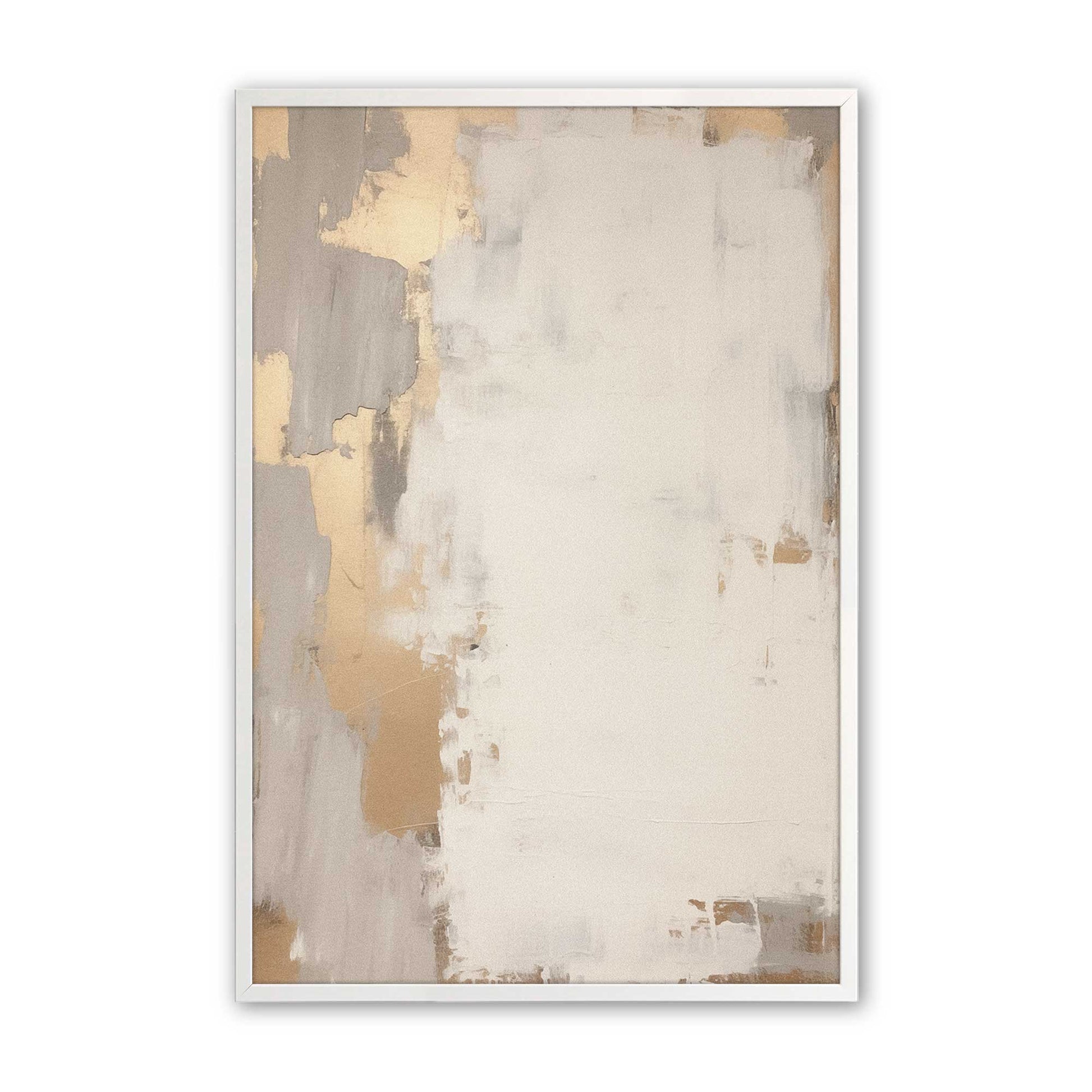 [Color:Opaque White], Picture of art in a Opaque White frame