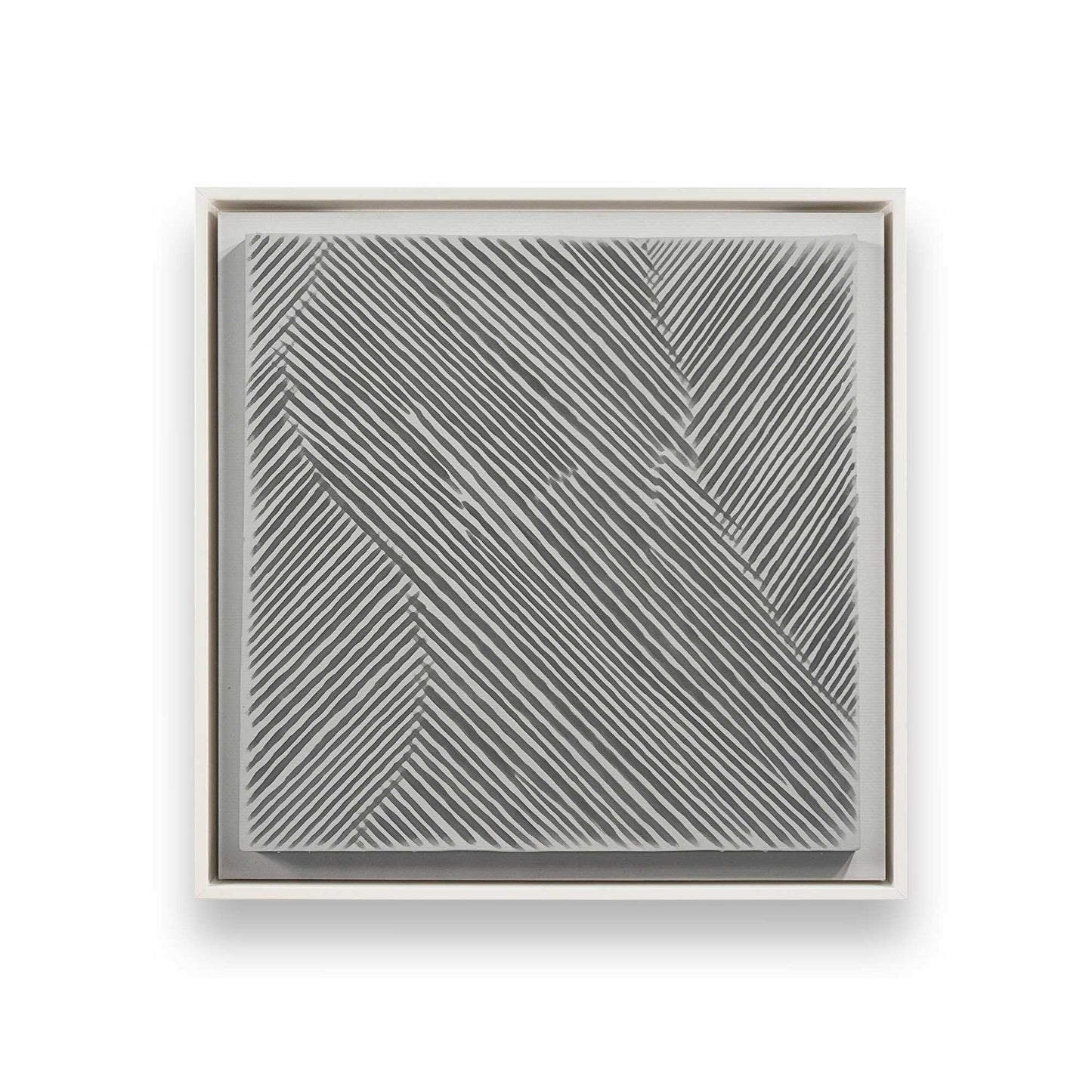 [Color:Opaque White], Picture of art in a White frame