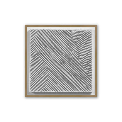 [Color:Brushed Gold], Picture of art in a Brushed Gold frame