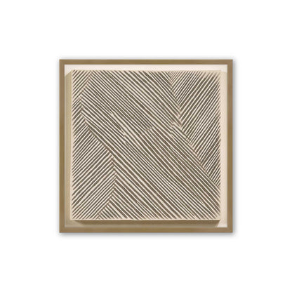 [Color:Brushed Gold], Picture of art in a Brushed Gold frame