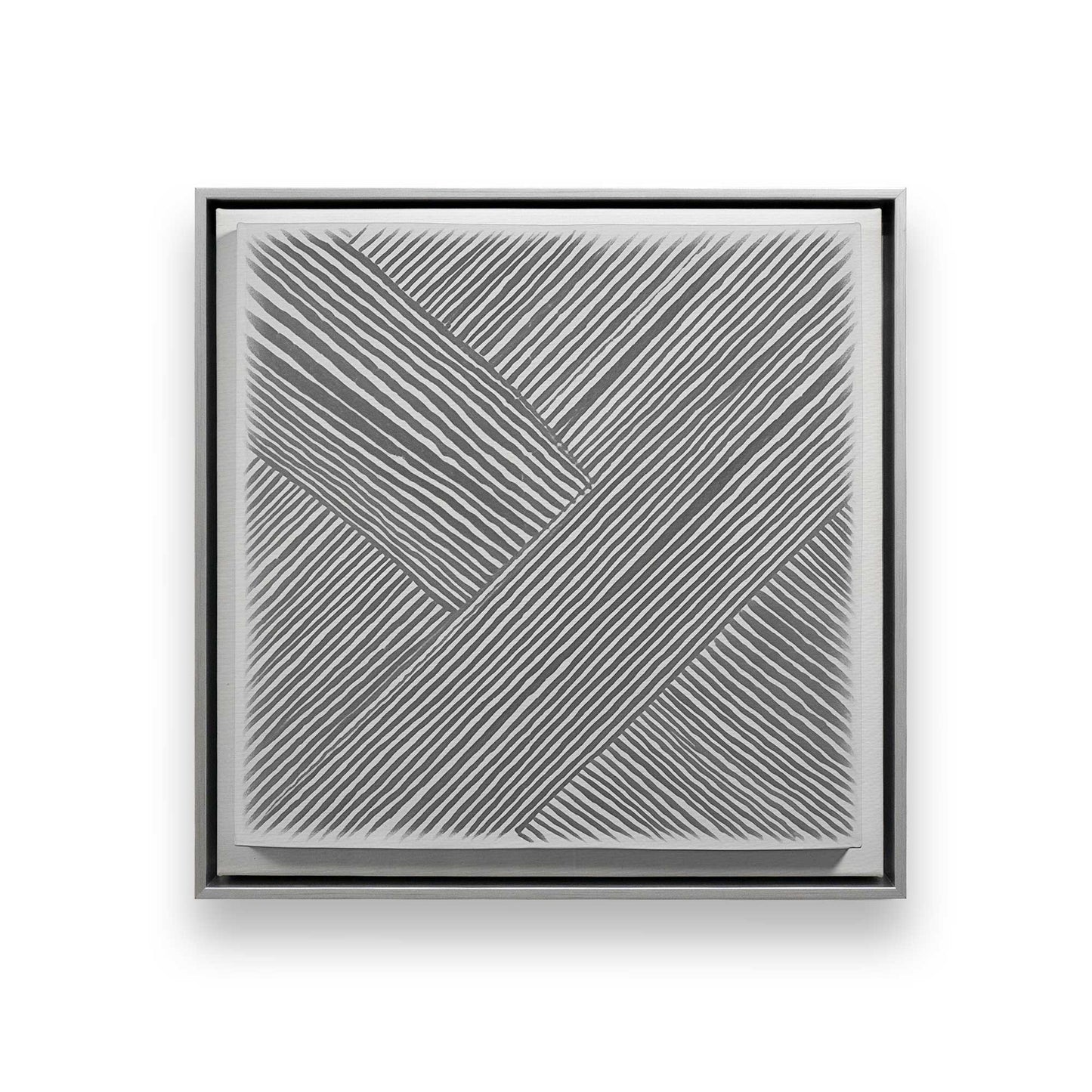 [Color:Opaque White], Picture of art in a White frame