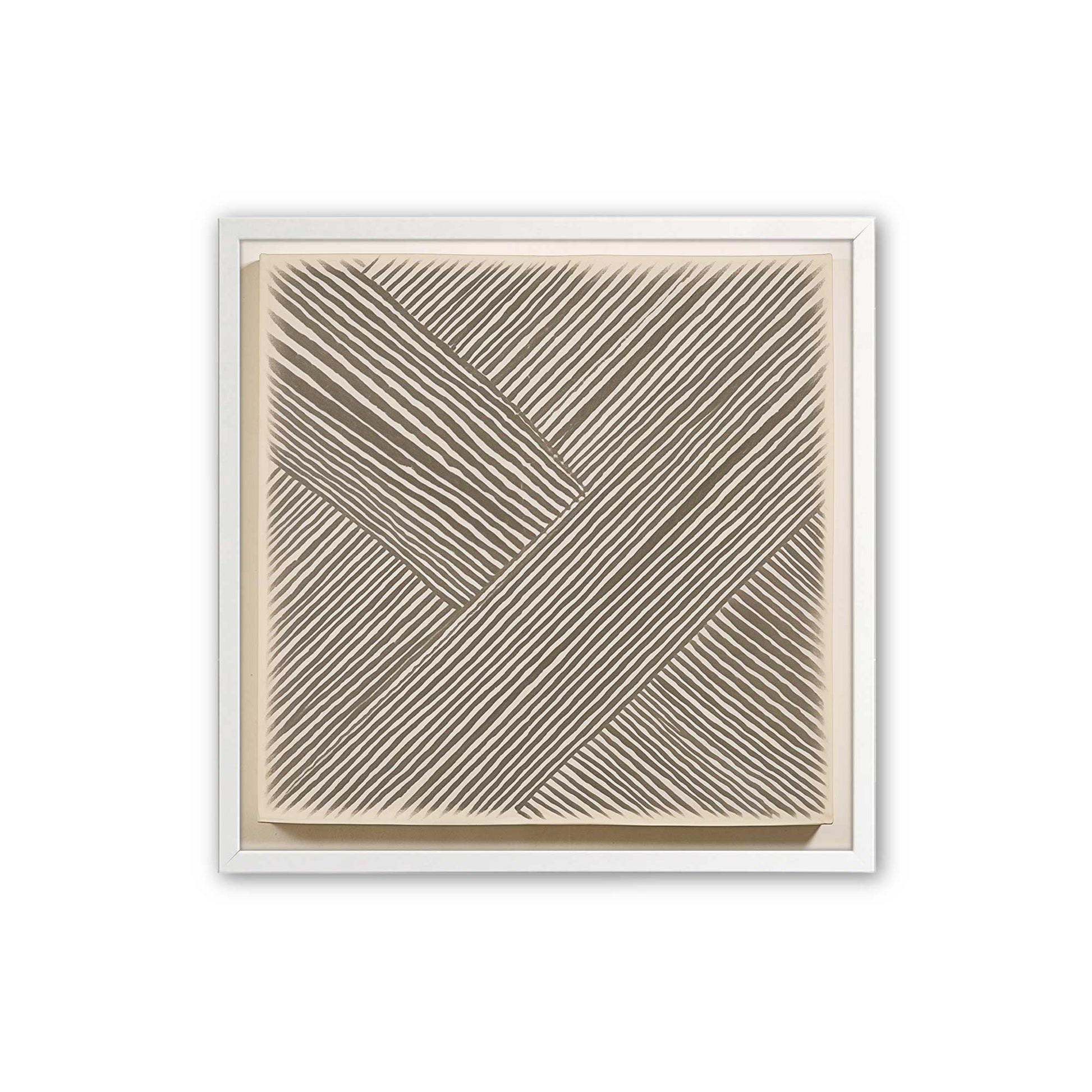 [Color:Opaque White], Picture of art in a Opaque White frame