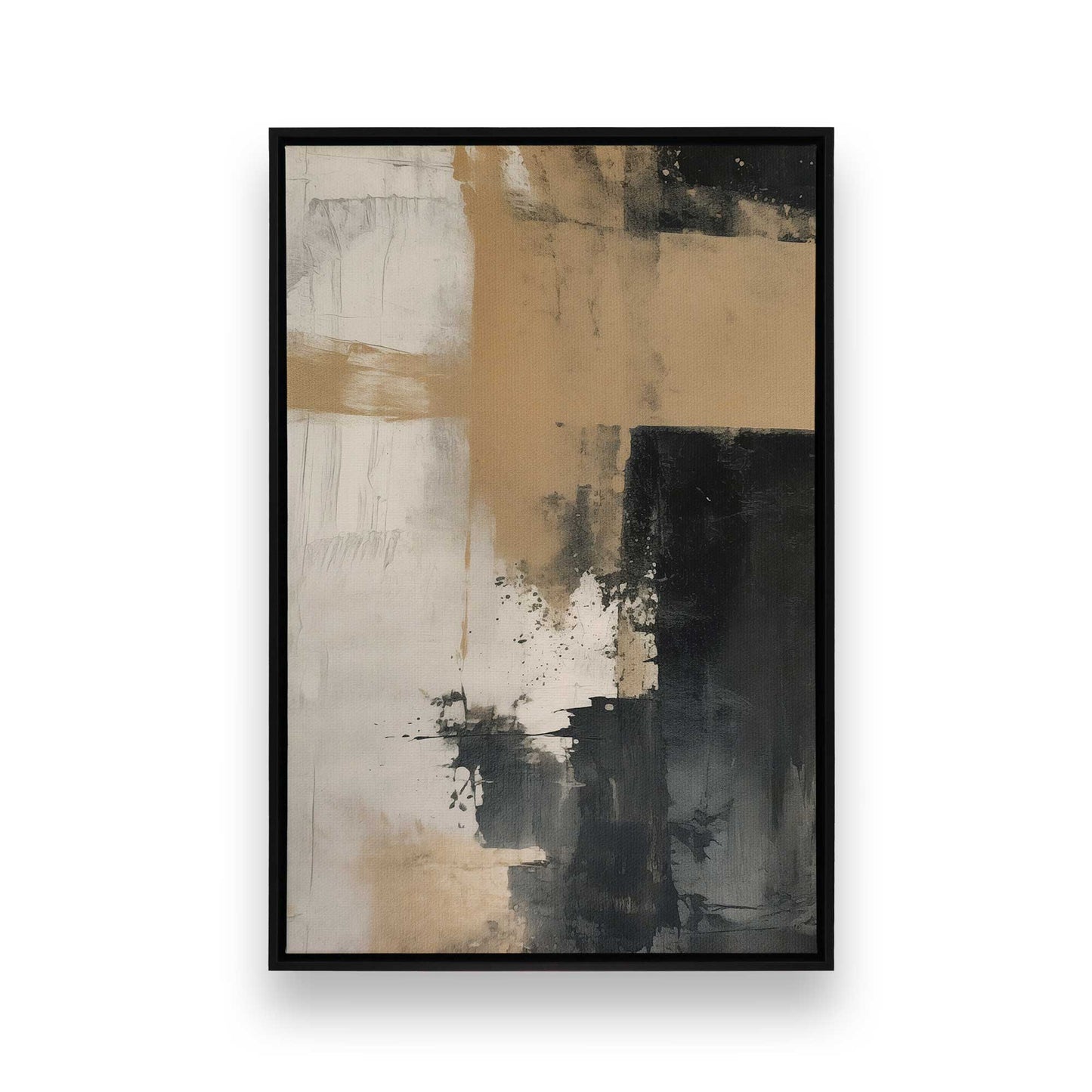 [Color:Satin Black], Picture of art in a Satin Black frame