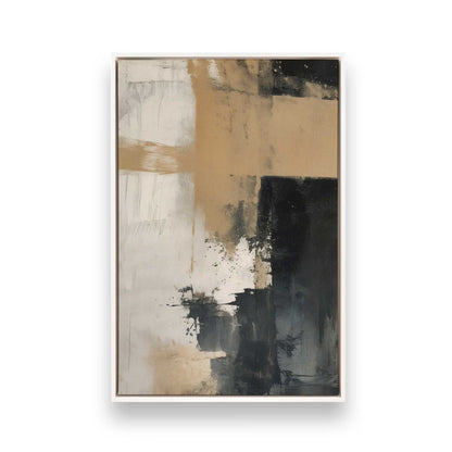 [Color:Opaque White], Picture of art in a White frame