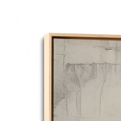 [Color:American Maple], Picture of art in a American Maple frame at an angle