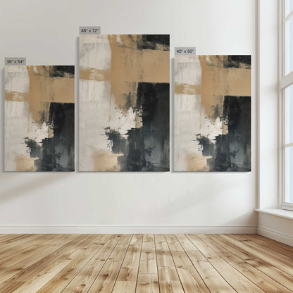 [Color:Stretched Canvas], Image showing the size comparisons