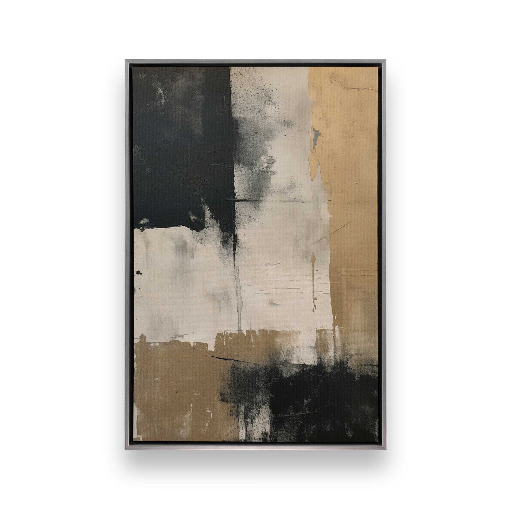 [Color:Opaque White], Picture of art in a White frame