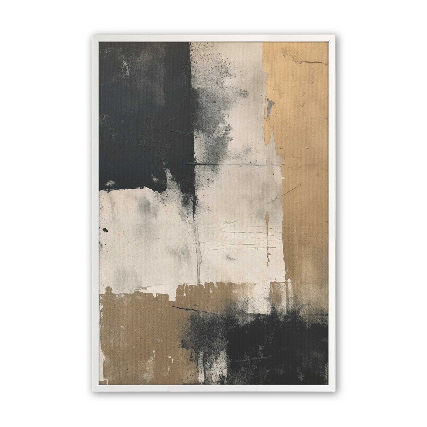 [Color:Opaque White], Picture of art in a Opaque White frame