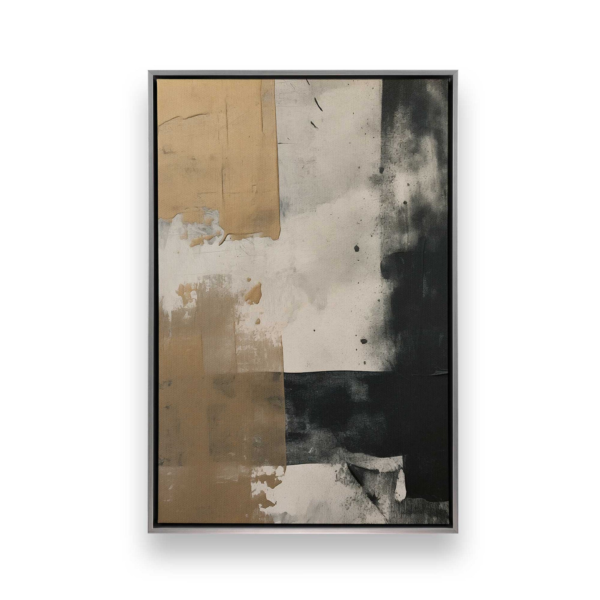 [Color:Opaque White], Picture of art in a White frame