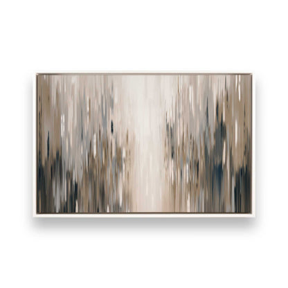 [Color:Opaque White], Picture of art in a White frame