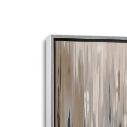 [Color:Polished Chrome], Picture of art in a Polished Chrome frame at an angle