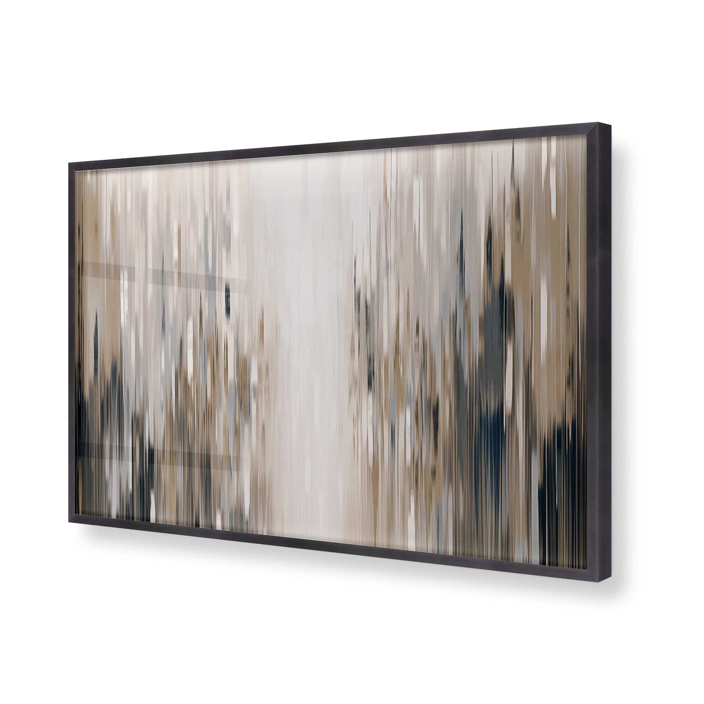 [Color:Weathered Zinc], Picture of art in a Weathered Zinc frame of the corner