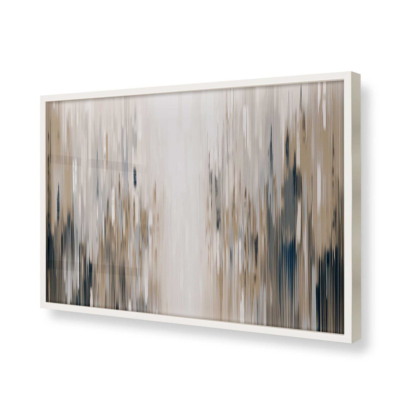 [Color:Opaque White], Picture of art in a Opaque White frame of the corner