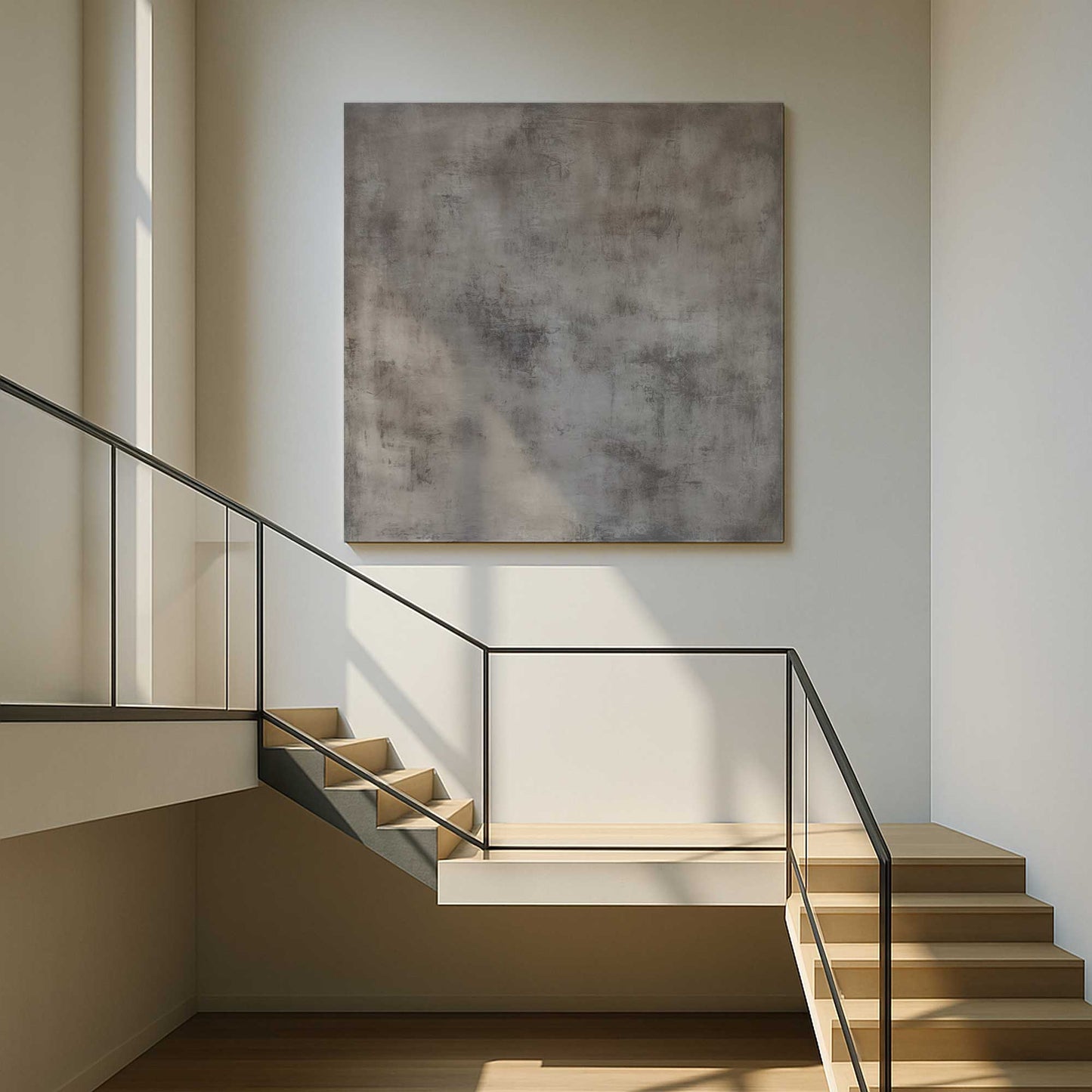 [Color:Stretched Canvas], Picture of art in a room