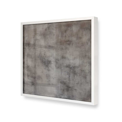 [Color:Opaque White], Picture of art in a Opaque White frame at an angle