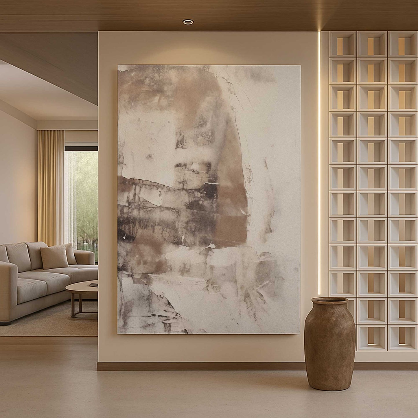 [LIFESTYLE], art hanging in a room
