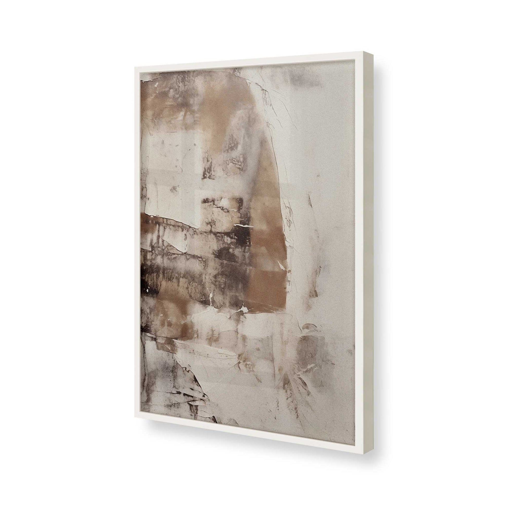 [Color:Opaque White], Picture of art in a Opaque White frame of the corner