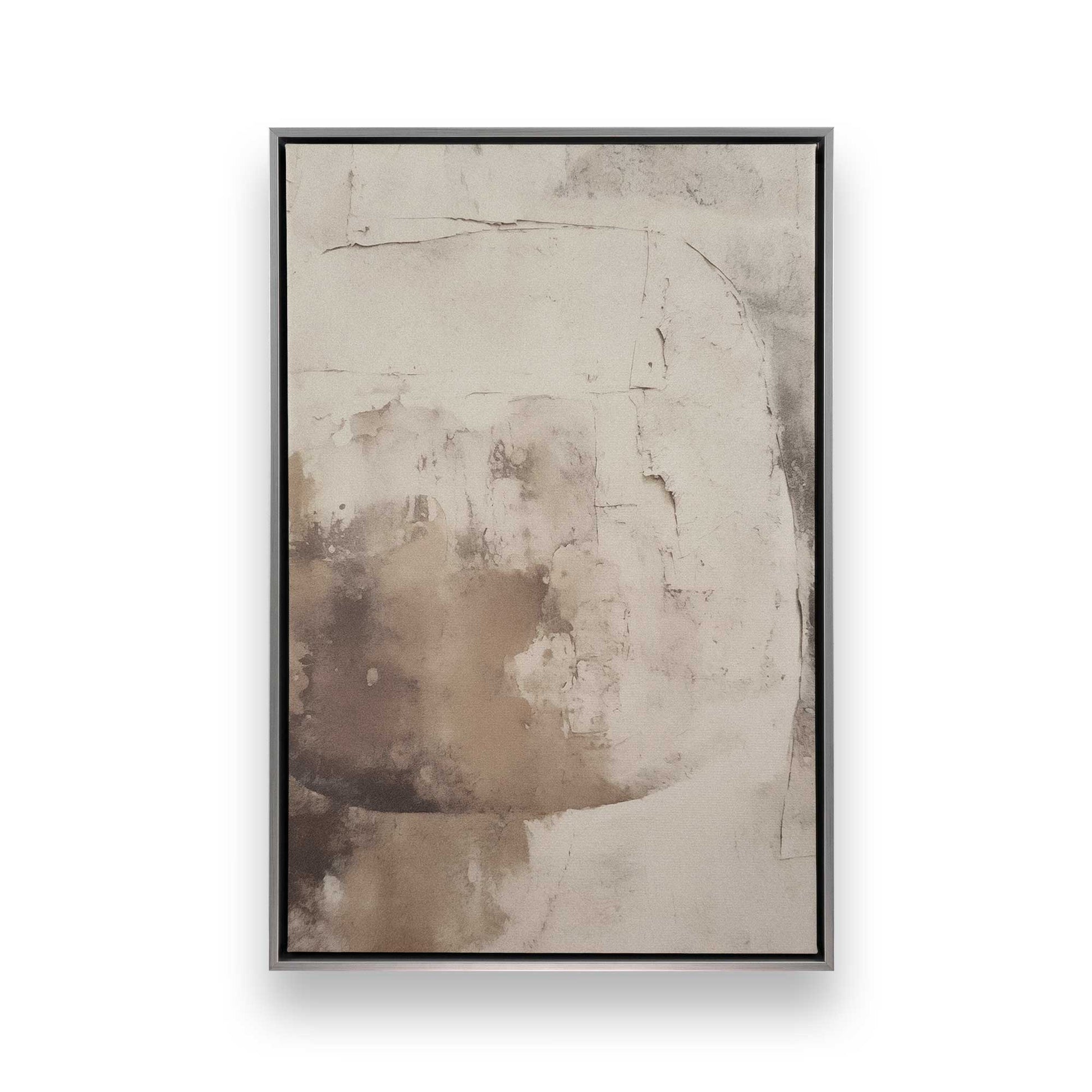 [Color:Opaque White], Picture of art in a White frame