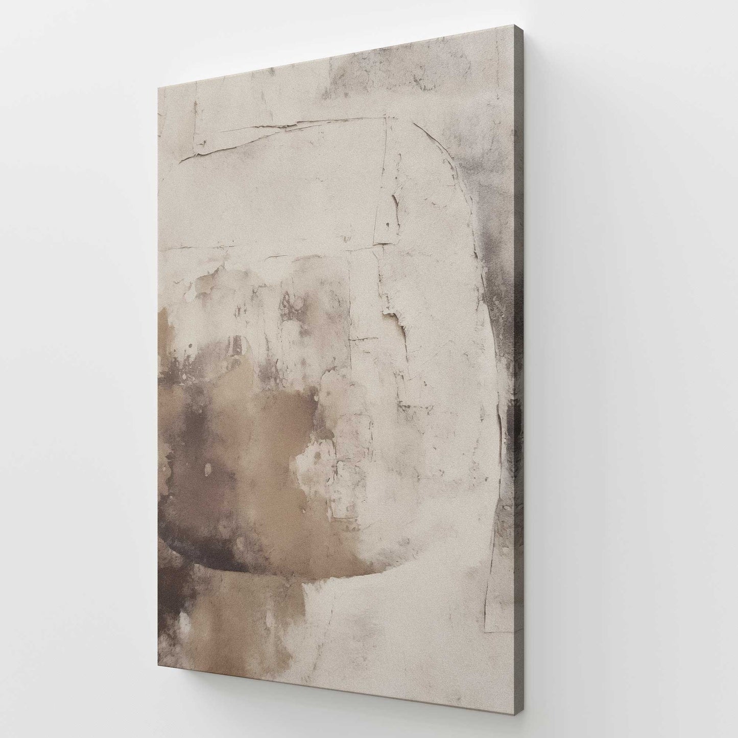 [Color:Stretched Canvas], Picture of art at an angle