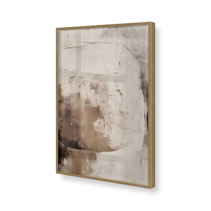 [Color:Brushed Gold], Picture of art in a Brushed Gold frame of the corner