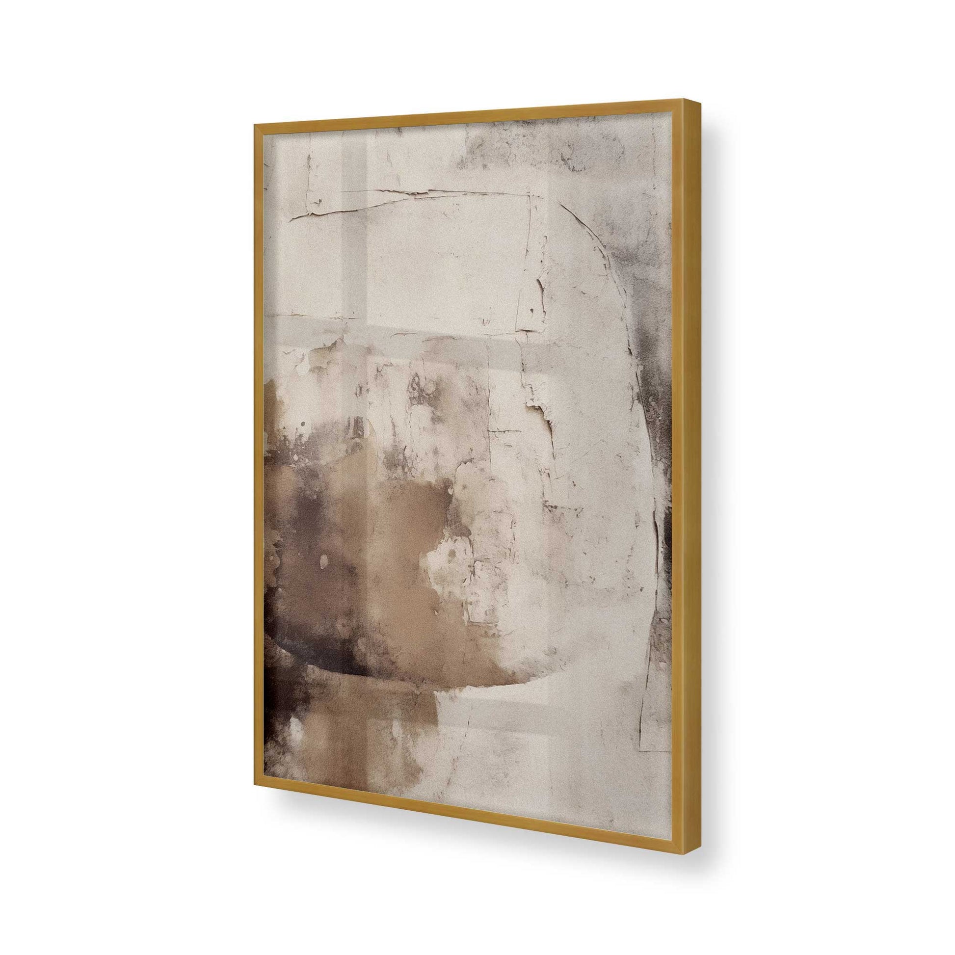 [Color:Polished Gold], Picture of art in a Polished Gold frame of the corner