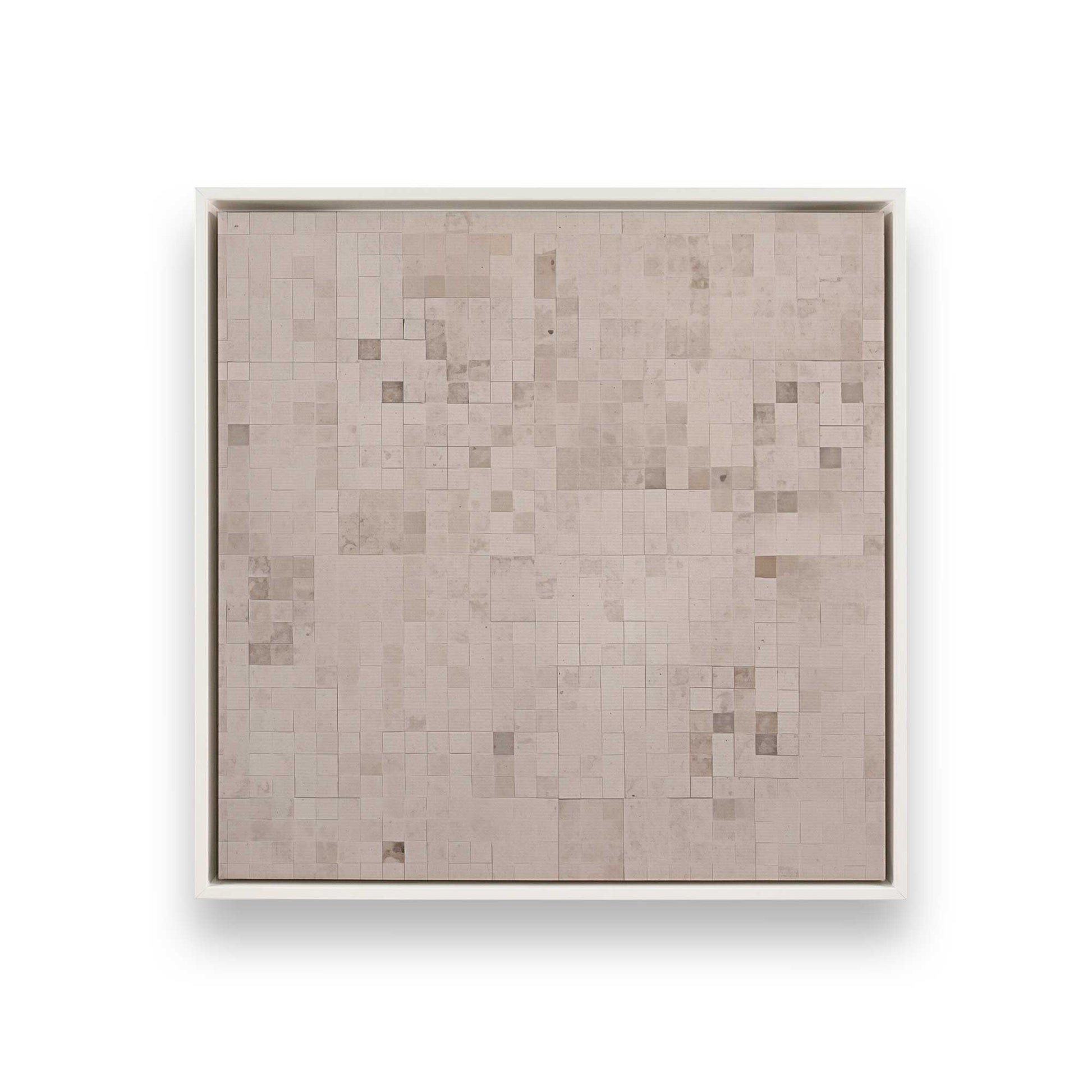 [Color:Opaque White], Picture of art in a White frame