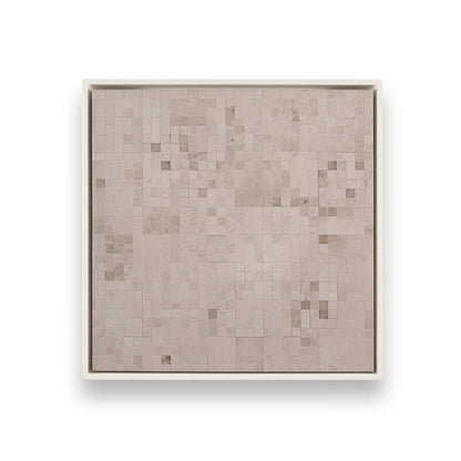 [Color:Opaque White], Picture of art in a White frame