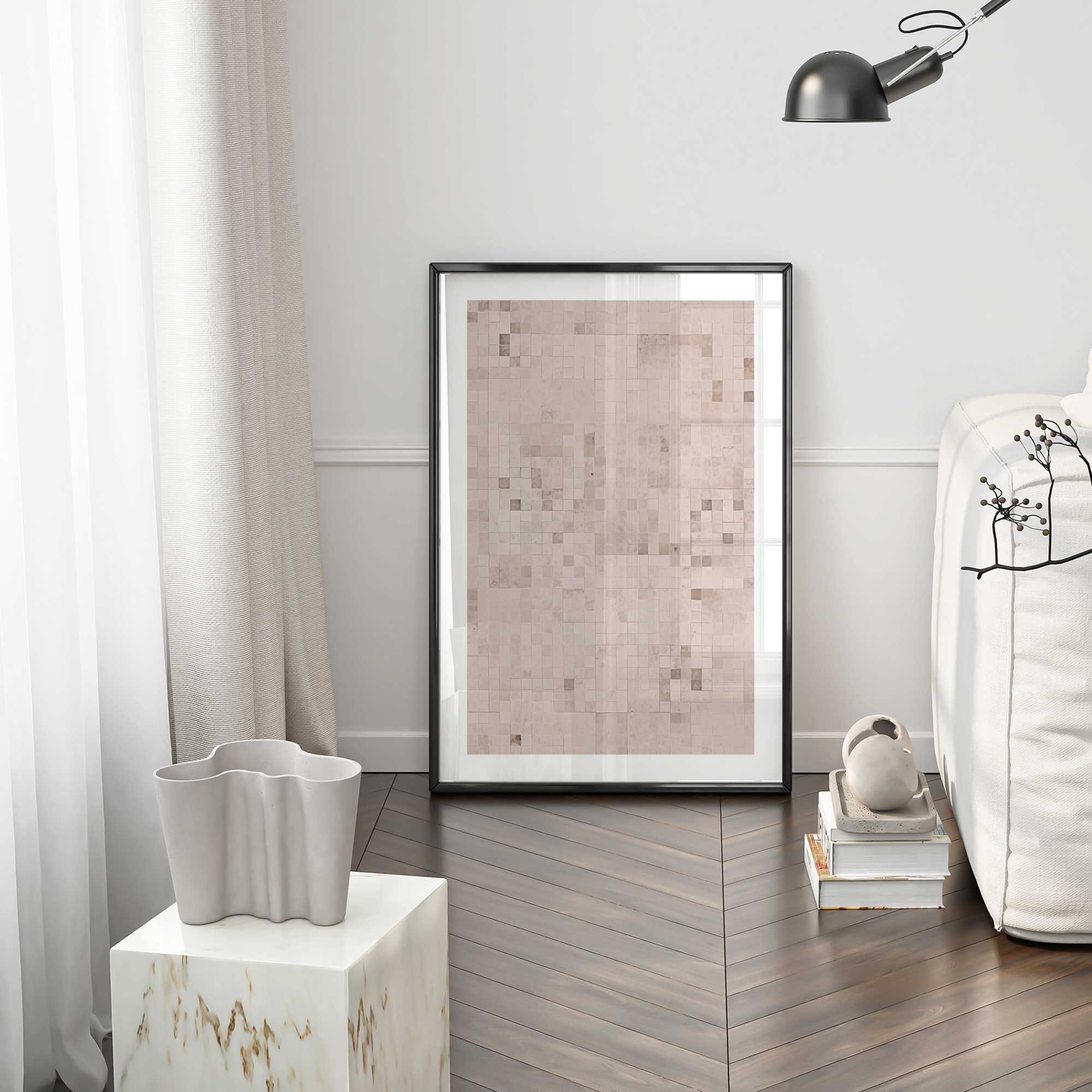 Mosaic Matrix v1 Print – Frametolia.