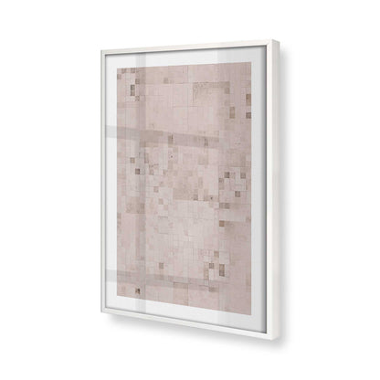 [Color:Opaque White], Picture of art in a Opaque White frame of the corner