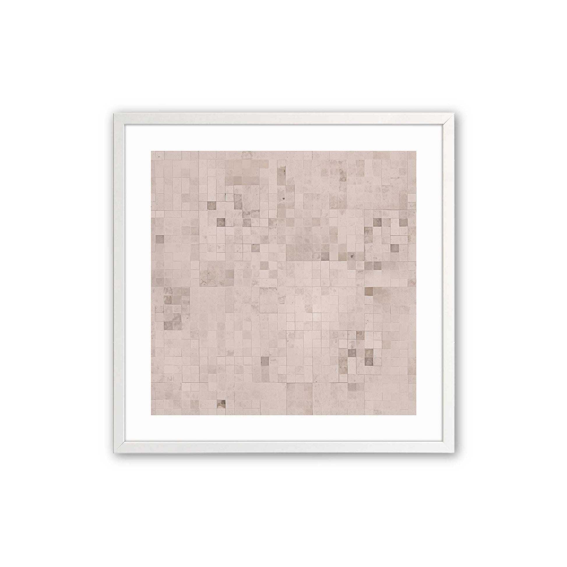 [Color:Opaque White], Picture of art in a Opaque White frame