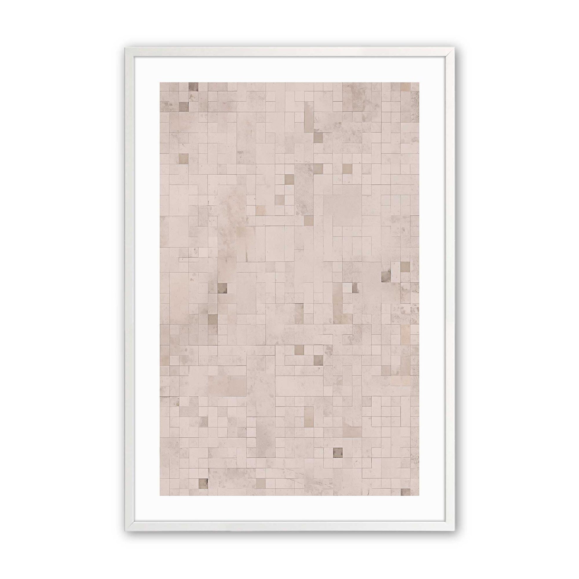 [Color:Opaque White], Picture of art in a Opaque White frame