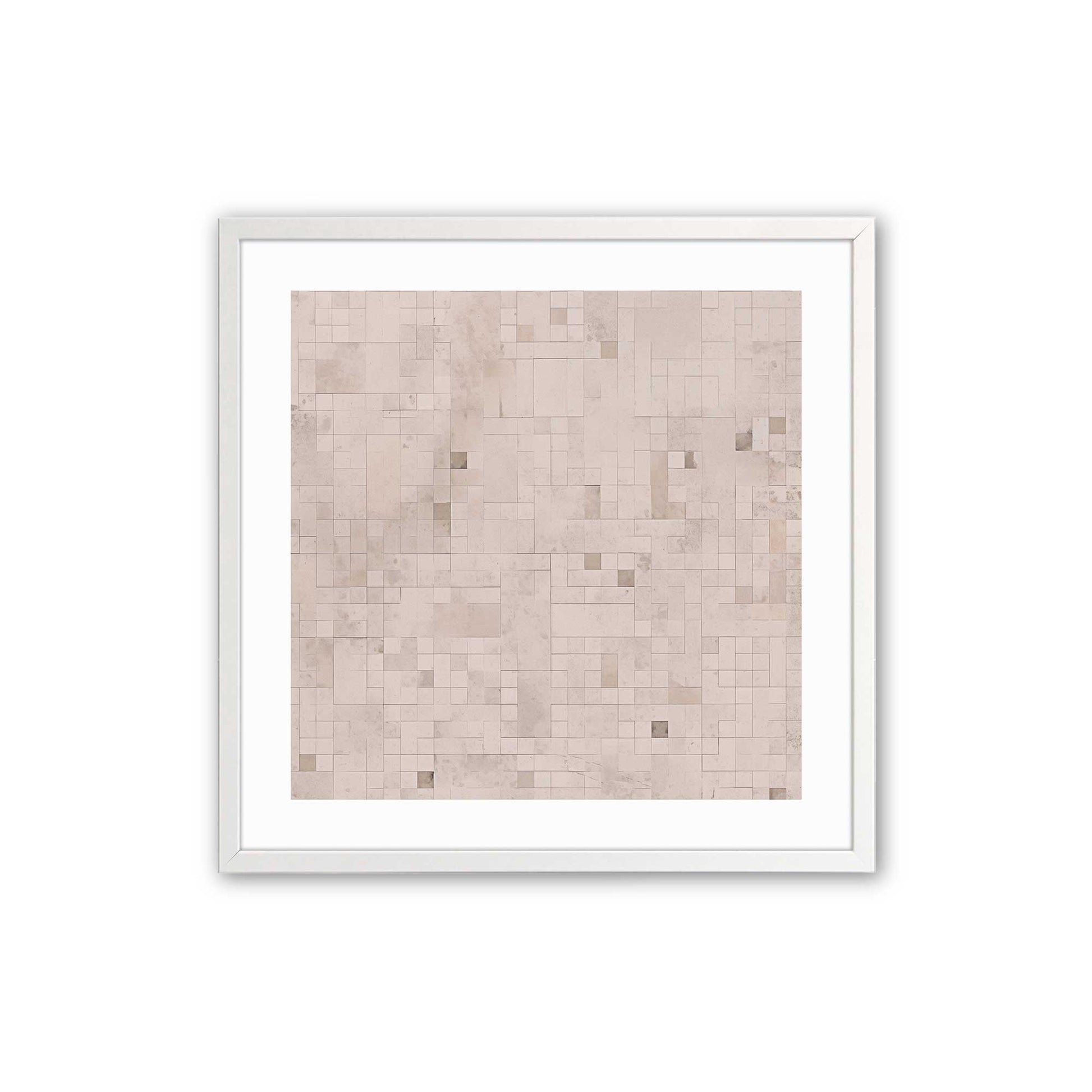 [Color:Opaque White], Picture of art in a Opaque White frame