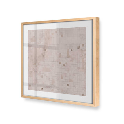 [Color:Raw Maple], Picture of art in a Raw Maple frame at an angle