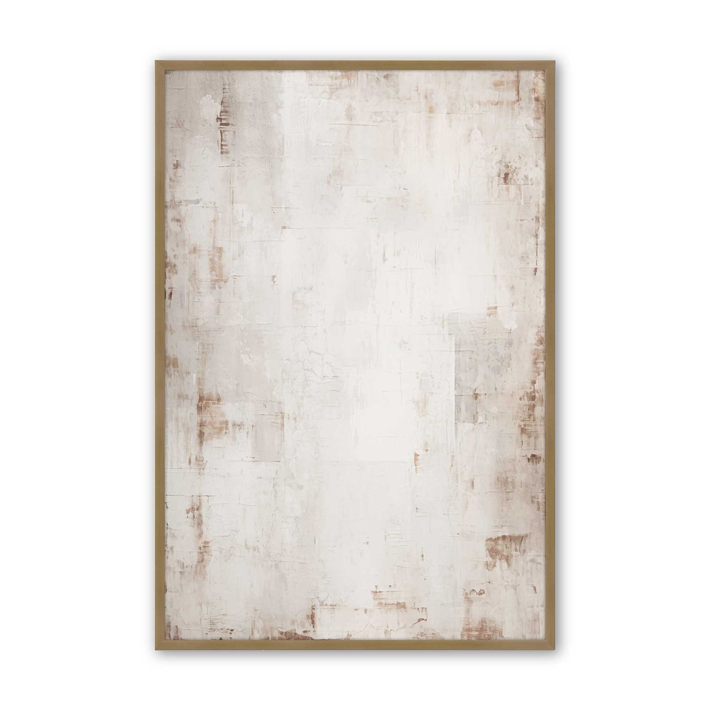 [Color:Brushed Gold], Picture of art in a Brushed Gold frame