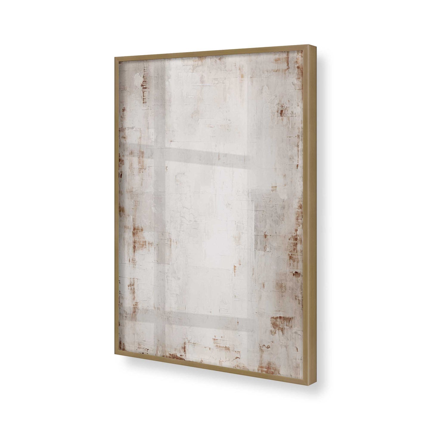 [Color:Brushed Gold], Picture of art in a Brushed Gold frame of the corner