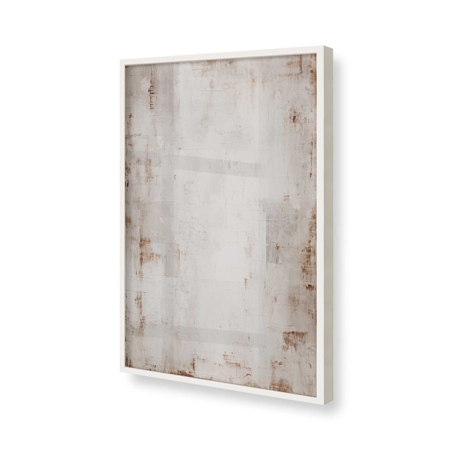 [Color:Opaque White], Picture of art in a Opaque White frame of the corner