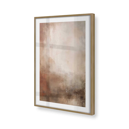 [Color:Brushed Gold], Picture of art in a Brushed Gold frame of the corner