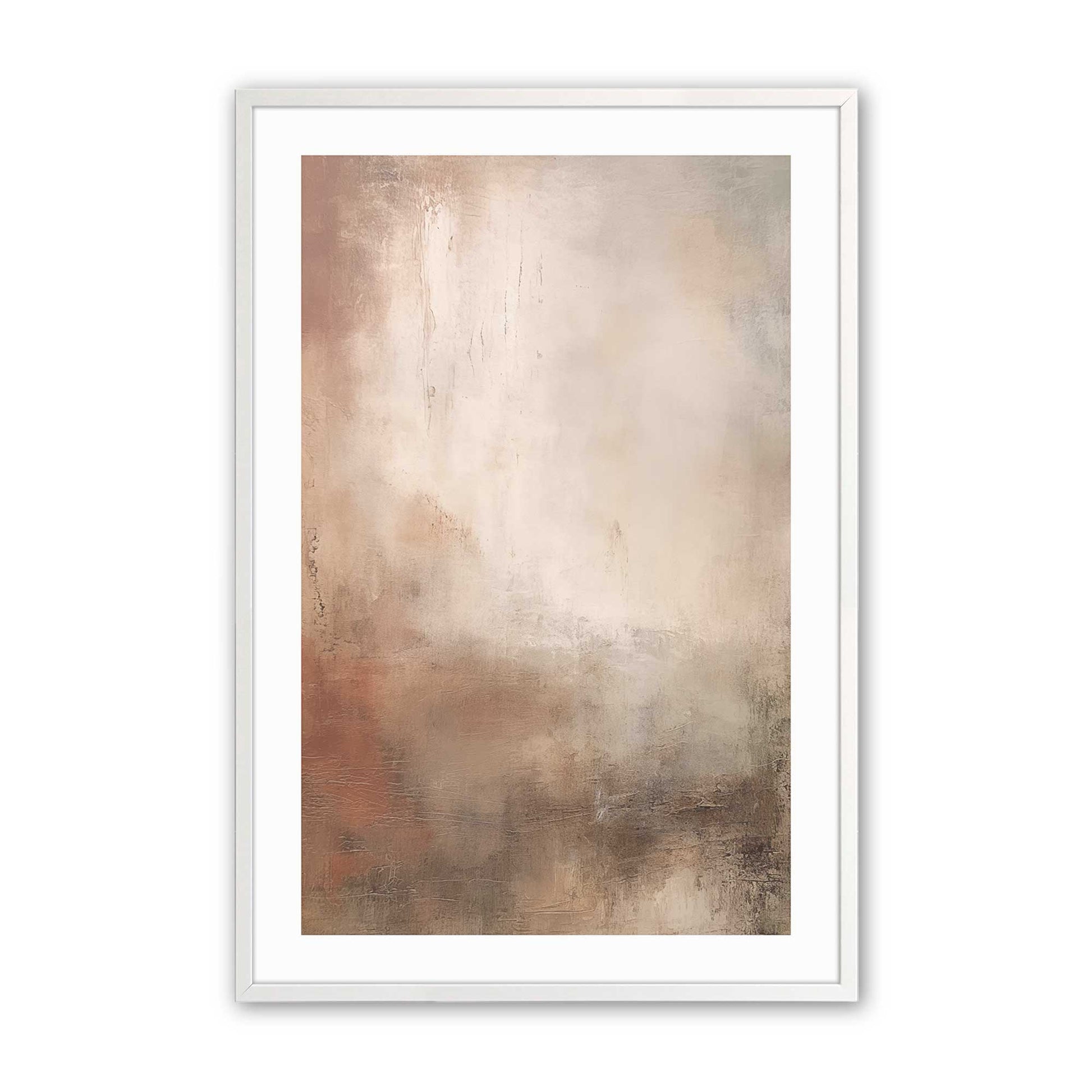 [Color:Opaque White], Picture of art in a Opaque White frame