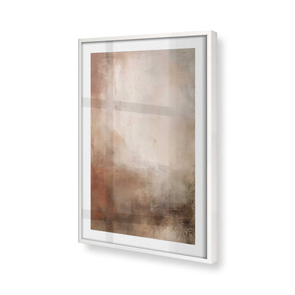 [Color:Opaque White], Picture of art in a Opaque White frame of the corner