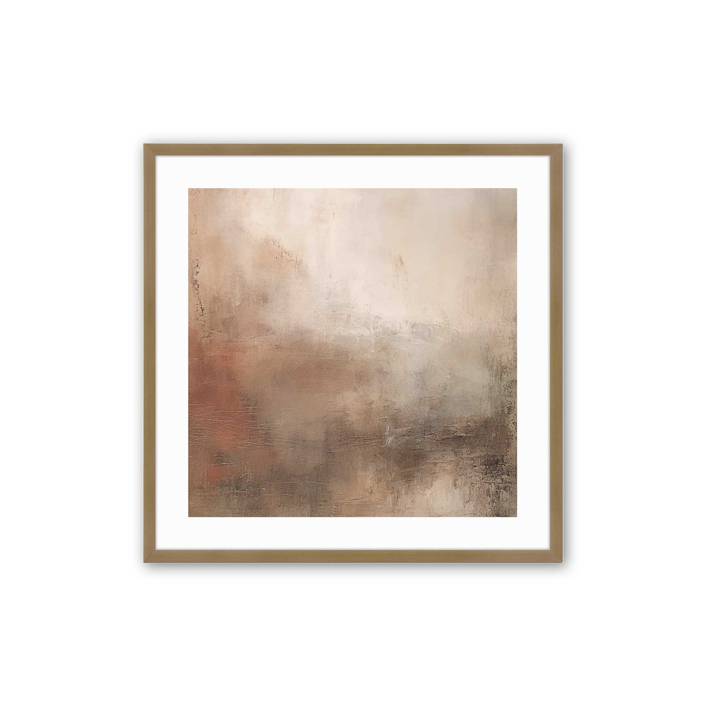 [Color:Brushed Gold], Picture of art in a Brushed Gold frame