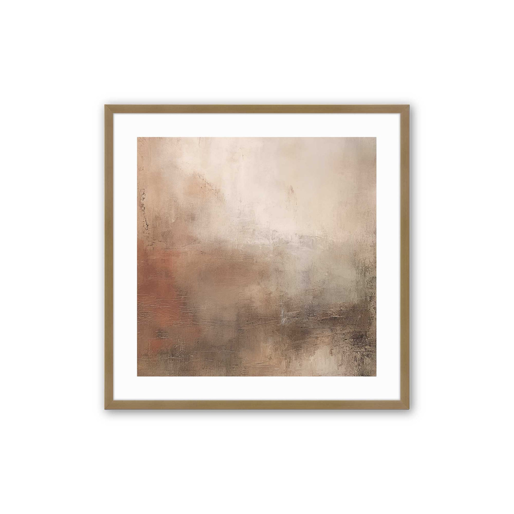 [Color:Brushed Gold], Picture of art in a Brushed Gold frame