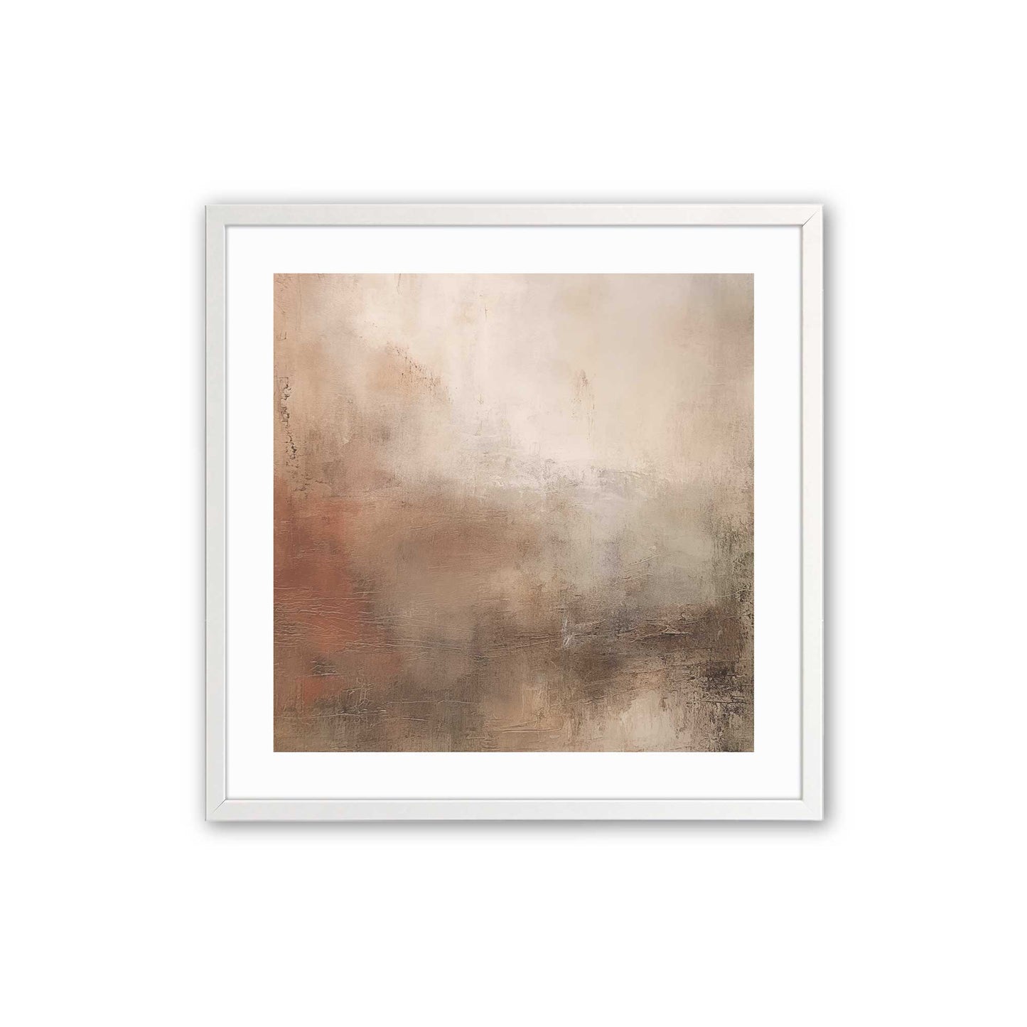 [Color:Opaque White], Picture of art in a Opaque White frame