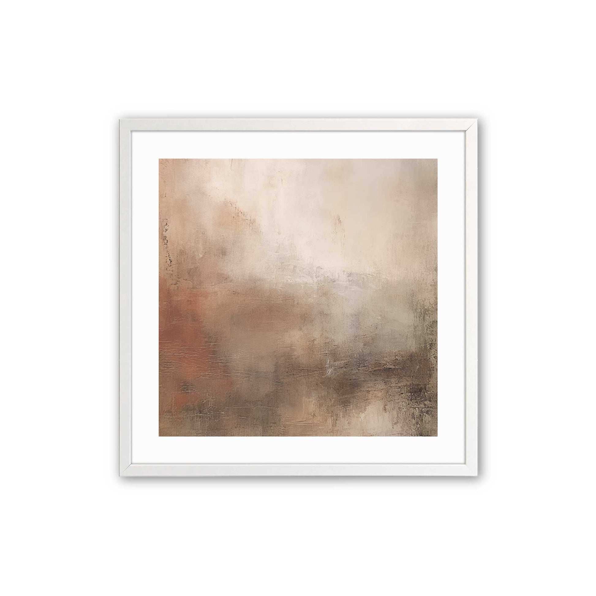 [Color:Opaque White], Picture of art in a Opaque White frame