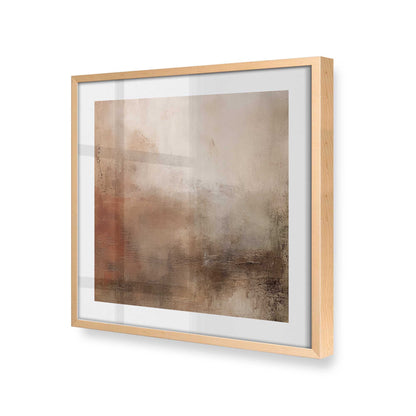 [Color:Raw Maple], Picture of art in a Raw Maple frame at an angle