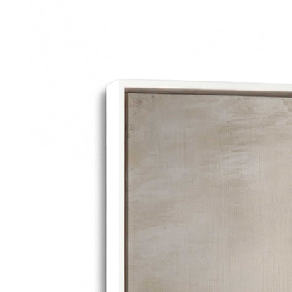 [Color:Opaque White], Picture of art in a White frame at an angle