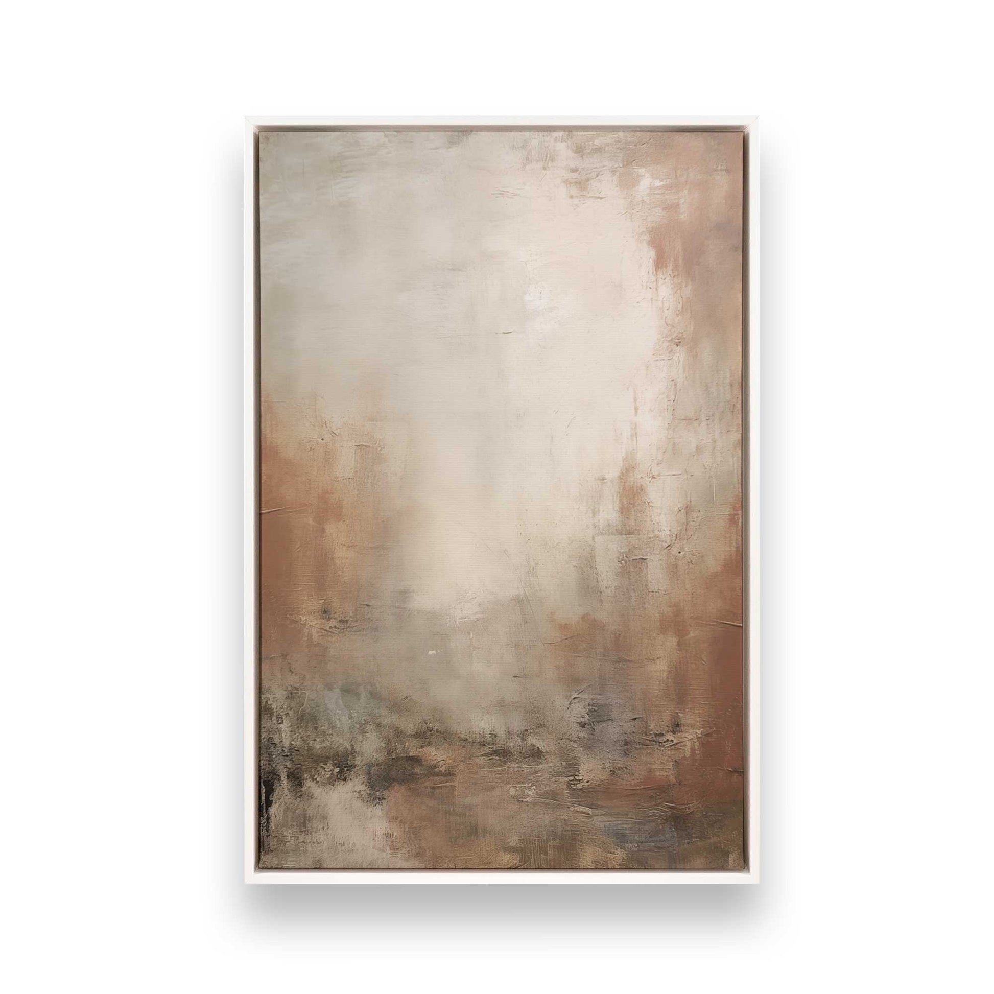 [Color:Opaque White], Picture of art in a White frame