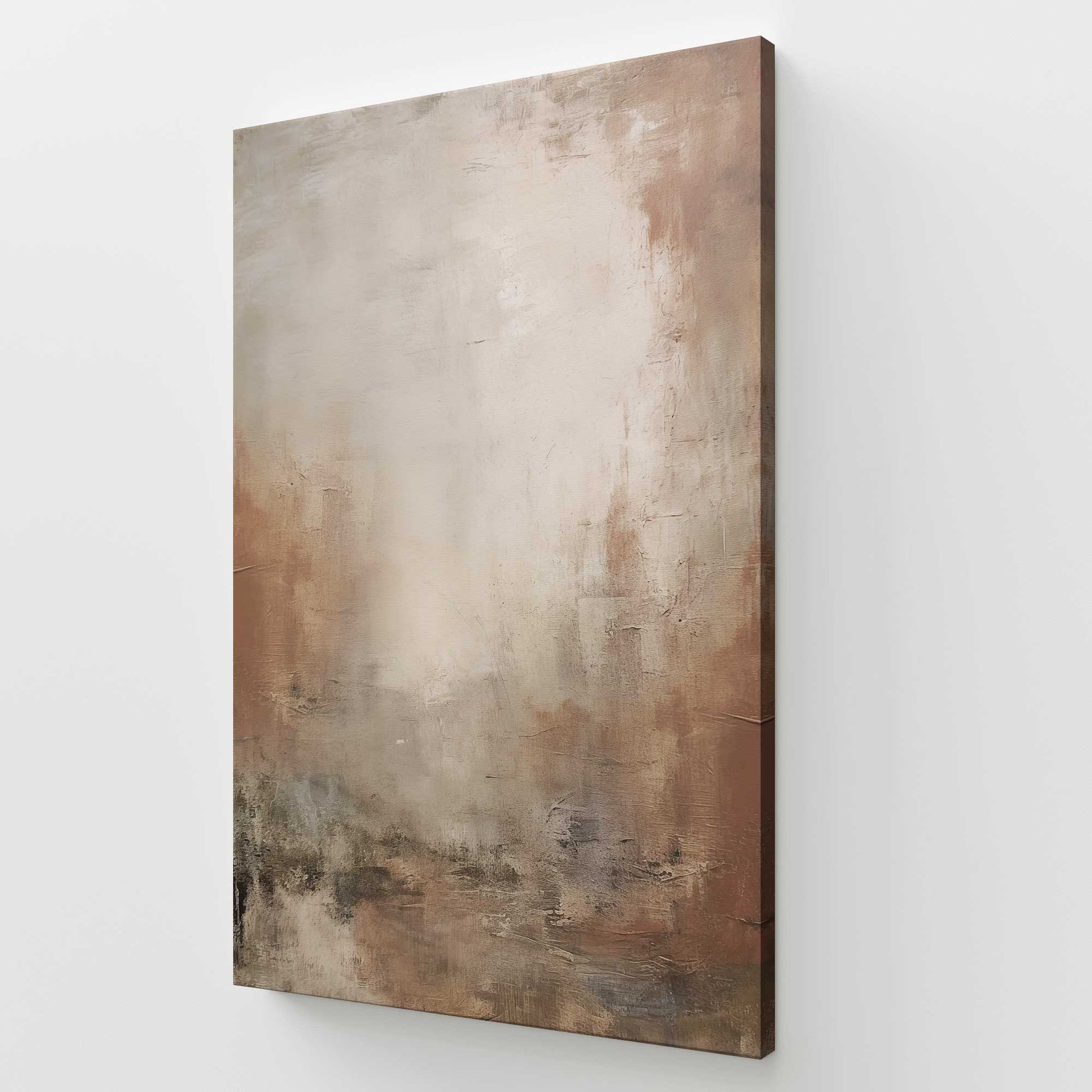 [Color:Stretched Canvas], Picture of art at an angle