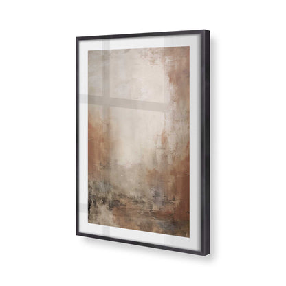 [Color:Weathered Zinc], Picture of art in a Weathered Zinc frame of the corner