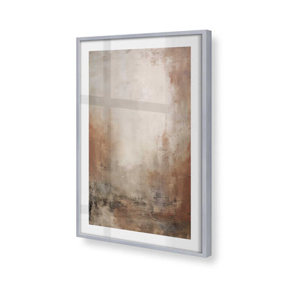 [Color:Polished Chrome], Picture of art in a Polished Chrome frame of the corner